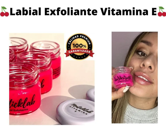 LABIAL EXFOLIANTE DE VITAMINA E - ENVÍO GRATIS